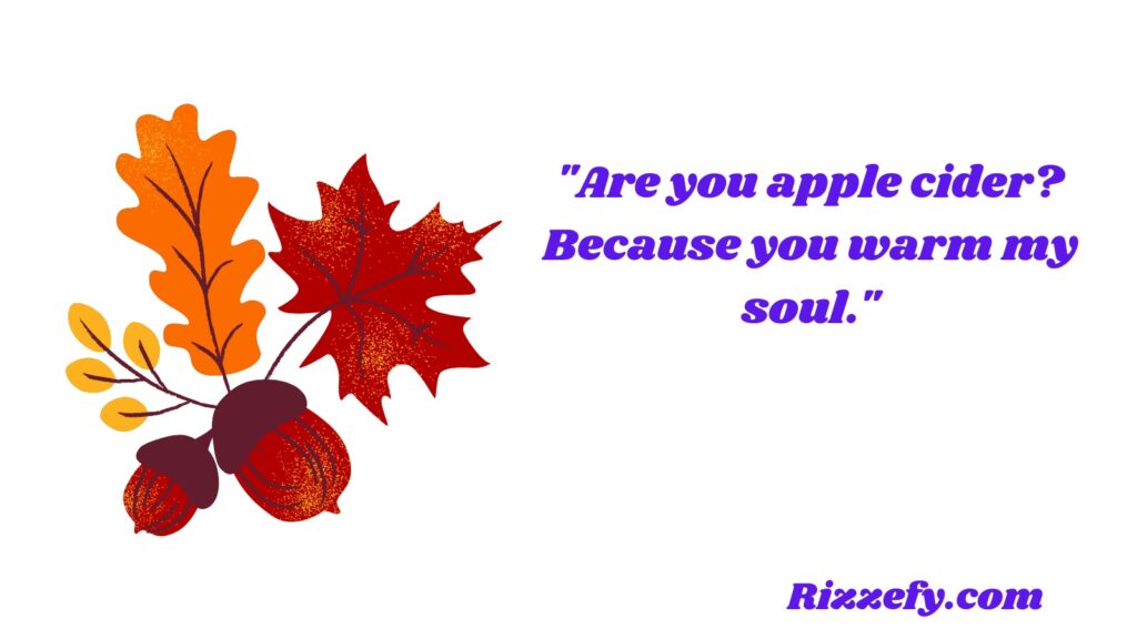Thanksgiving Pickup Lines
