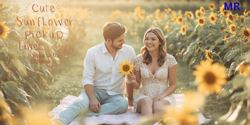 Funny Sunflower Pickup Lines 2025 🌻