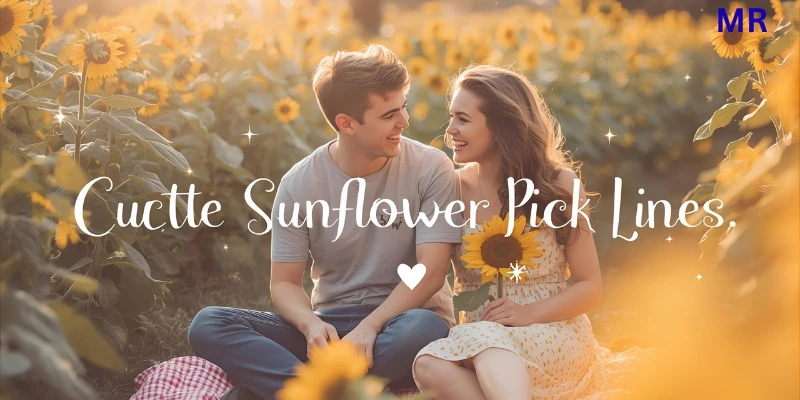 Sweet Sunflower Pickup Lines 2025 🌞