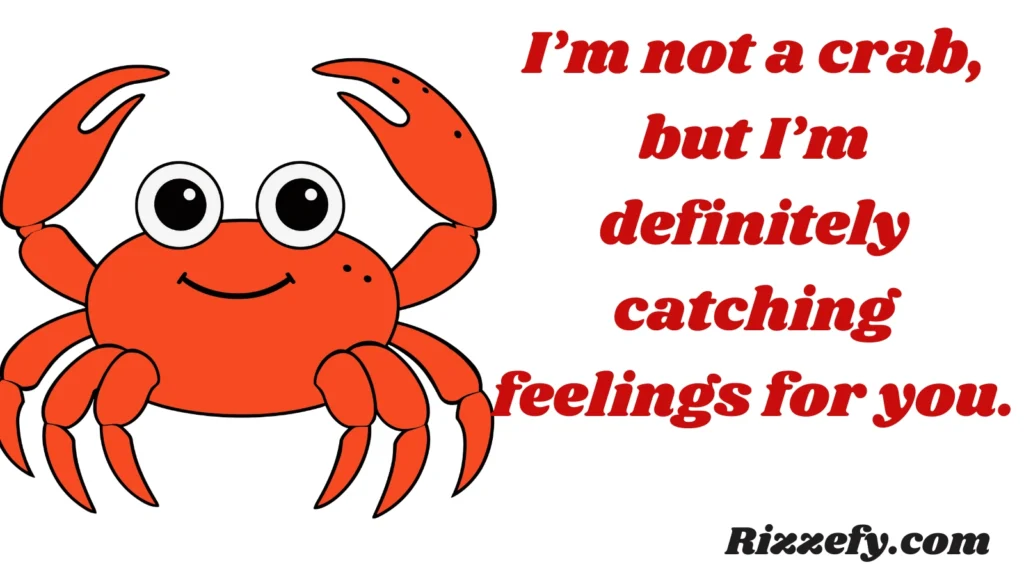 Crab pickup lines