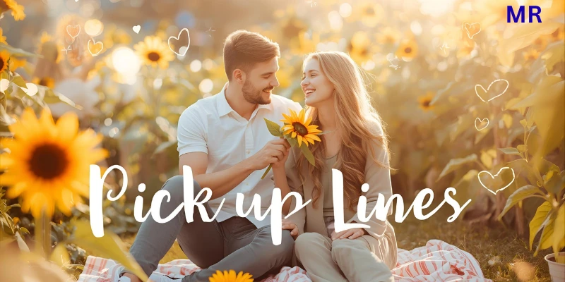 "Young couple laughing during a picnic in a sunflower field — soft, cute, and romantic summer theme."