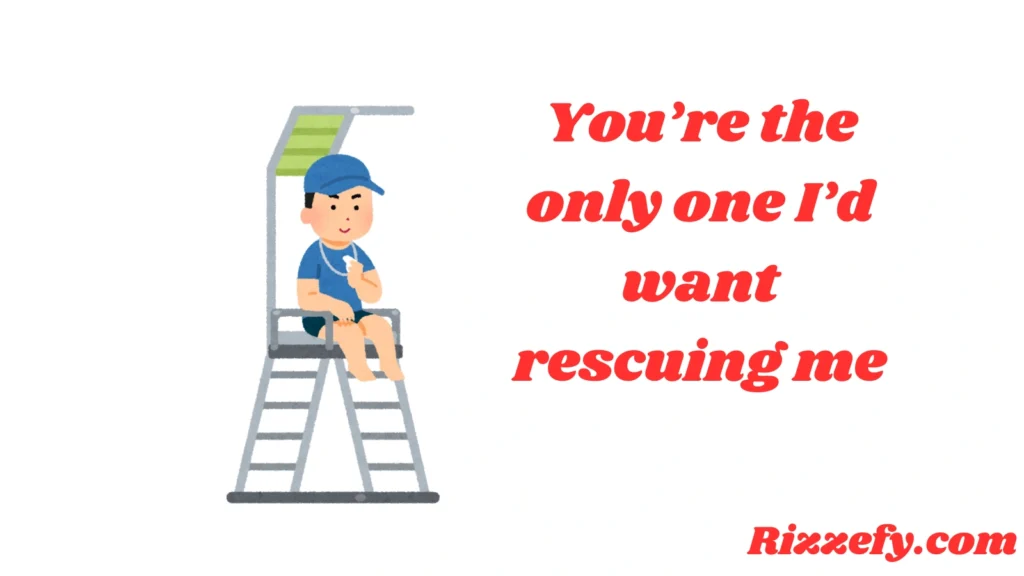 Lifeguard Pickup Line