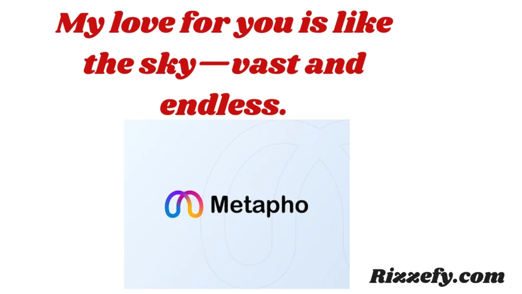 Metaphor Pickup Lines