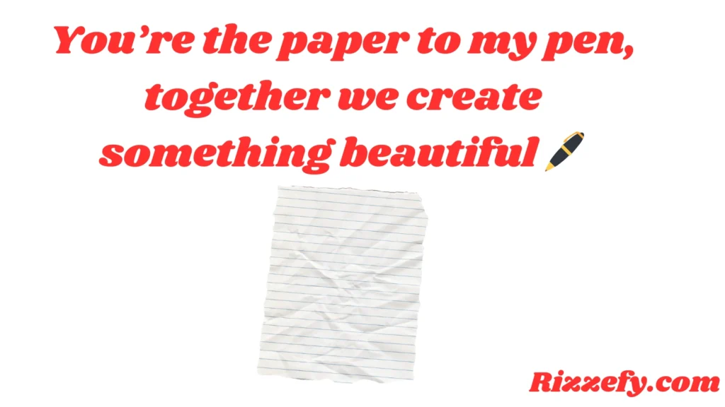 Paper Pickup Lines