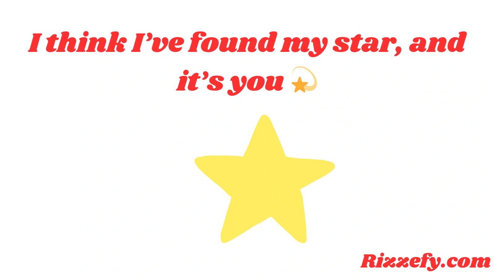 Star Pickup Lines