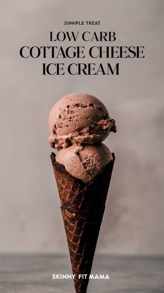 Low Carb Cottage Cheese Ice Cream Recipe