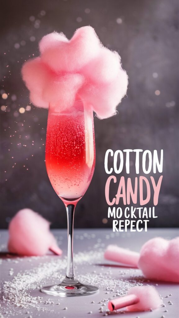 Cotton Candy Mocktail Recipe