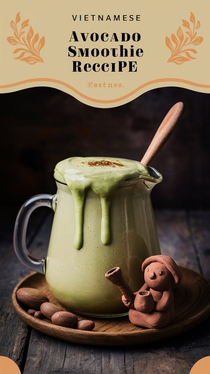 Vietnamese Avocado Smoothie Recipe