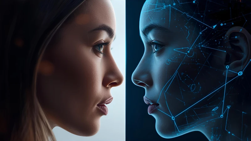 “Eye contact meaning illustrated with human faces, psychology symbols, and emotional expressions.”